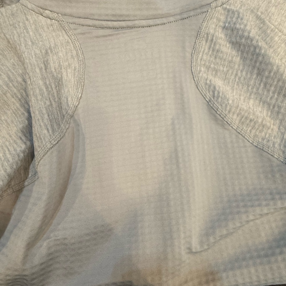 Nike Light Gray Performance Pullover - image 6